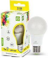 Лампа светодиодная ASD Standart A60 Груша E27 220В 7Вт 630Лм 3000К 60х108мм картинка 